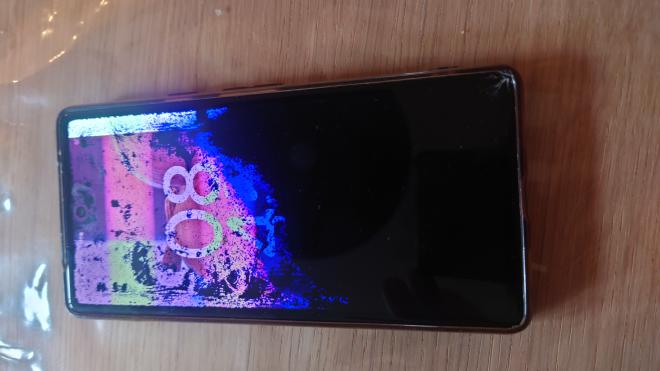 Broken Screen Phone